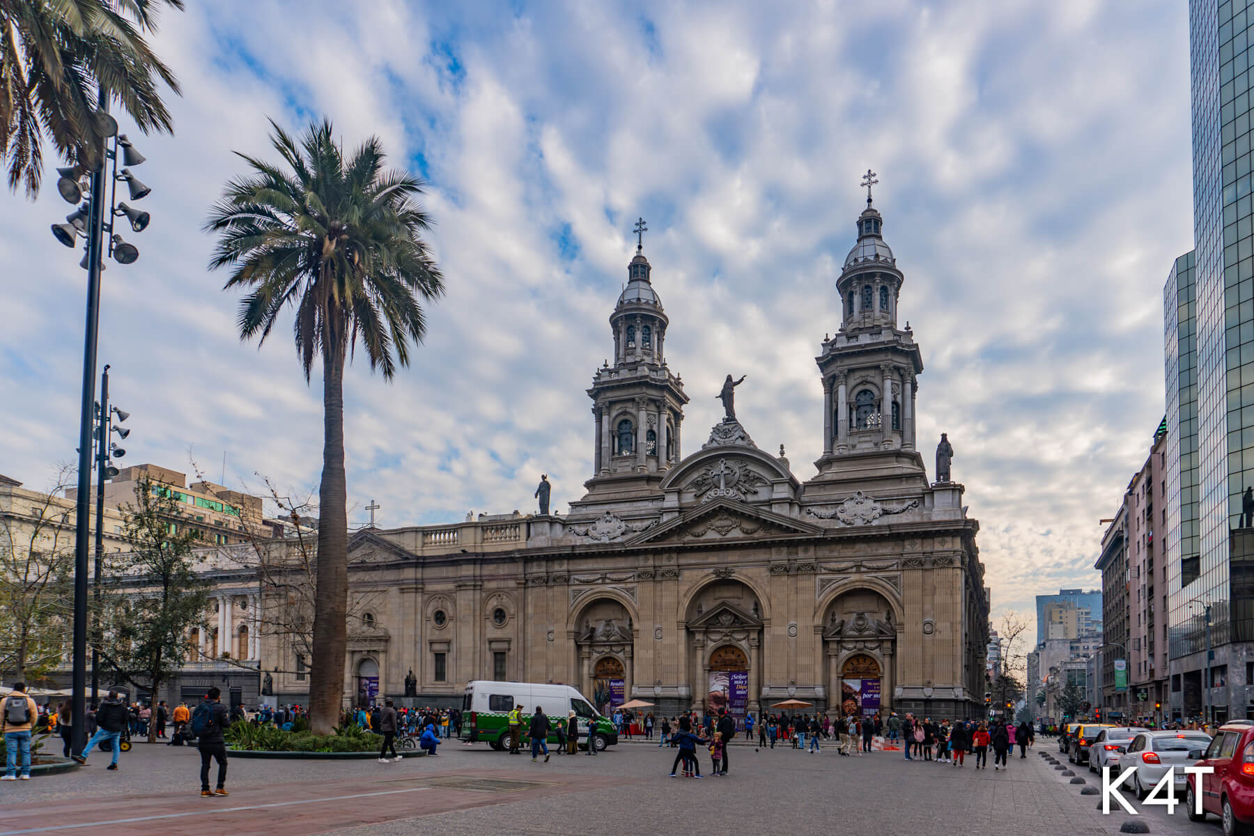 Plaza de Armas. Catedral de Santiago